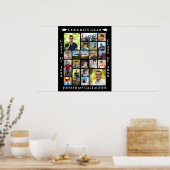 Graduation 19 Photo Collage Congrats Grad Poster (Küche)