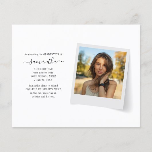 Graduation 2023 Script Overlay Grad Photos (Rückseite)