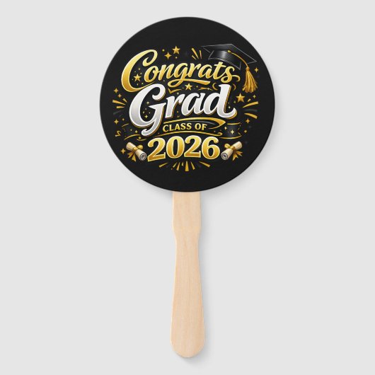 Graduation 2026 fächer (Rückseite)