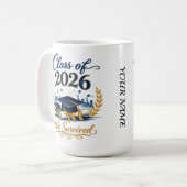 Graduation 2026 Mug Kaffeetasse (Vorderseite Links)