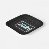 Graduation 2026 Neon Sign On Brick Pappteller (Gewinkelt)