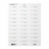 Graduation 2026 Nurse Pining Mail Return Address (Vorne)