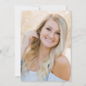 Graduation 2026 Photo Script Grad Ankündigung (Rückseite)