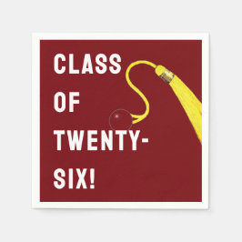 Graduation 2026 serviette