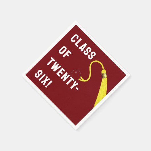 Graduation 2026 serviette (Ecke)