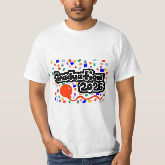 Graduation 2026 T-Shirt (Vorderseite)