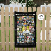 Graduation 69 Photo Collage Congrats Grad Banner