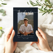 Graduation Announcement and Invitation with Photo Einladung
