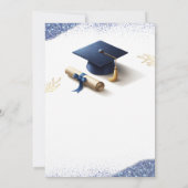 Graduation announcement, class of 2026 einladung (Rückseite)