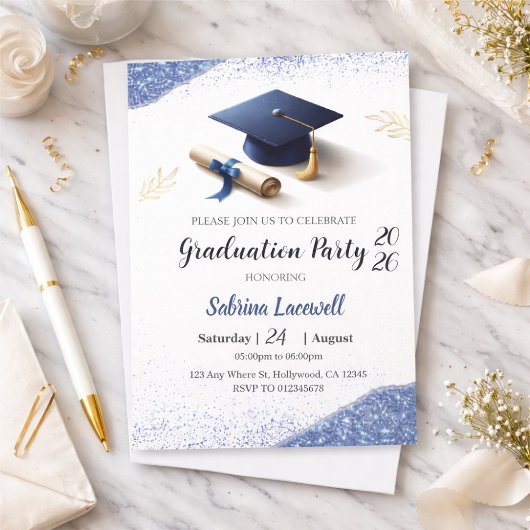 Graduation announcement, class of 2026 einladung