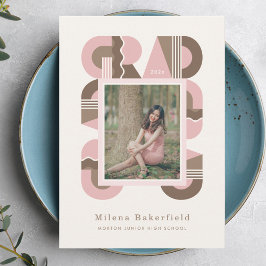 Graduation announcement class of 2026 modern ankündigung