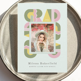 Graduation announcement class of 2026 modern ankündigung