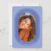 Graduation Announcement Grad Photo Card Ankündigung (Vorderseite)