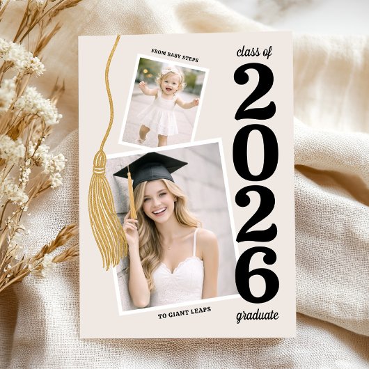 Graduation Announcement, Modern Photo Graduation Einladung