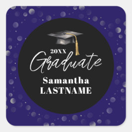 Graduation Any Year Announcement Seal Sticker