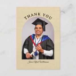 Graduation Arch Thank You card Karte