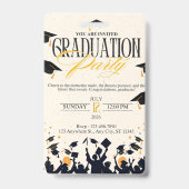 Graduation Ausweis (Vorderseite)