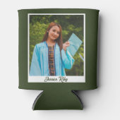 Graduation Beer Cooler - Personalized Photo Gift Dosenkühler (Vorderseite)