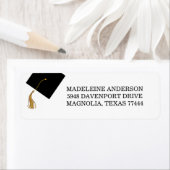 Graduation Black Cap And Tassel Address (Insitu)