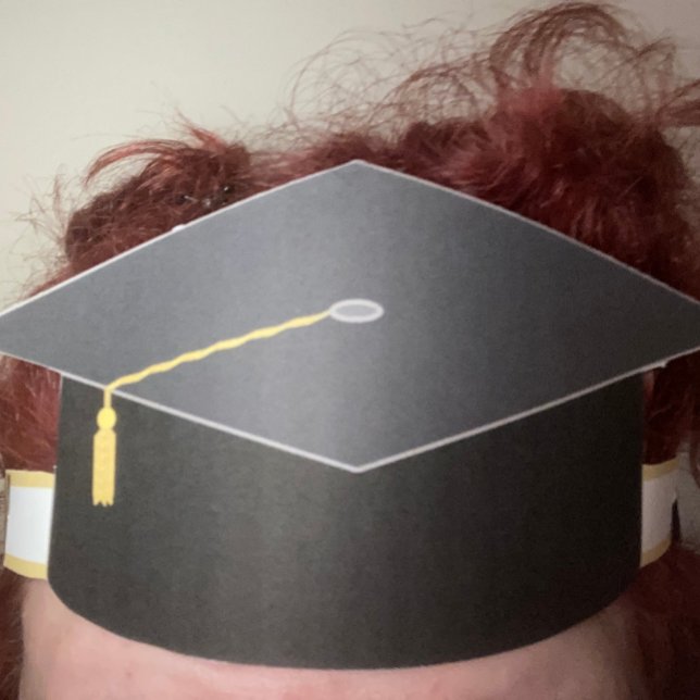 Graduation Cap Black Paper Hat geschnitten Make We (Von Creator hochgeladen)