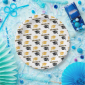 Graduation Cap Celebration Pappteller (Party)