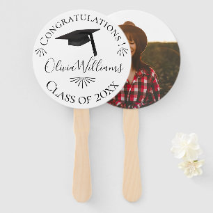 Graduation Cap Class of 2018 Foto Fächer