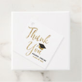 Graduation Cap Class of 2021 für Black & Gold Glit Geschenkanhänger (Beispiel)