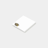 Graduation Cap Khaki Camouflage Post-it Klebezettel (angewinkelt)