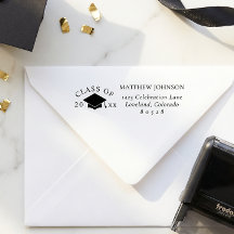 Graduation Cap Return Address