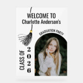 Graduation Cap Tassel  Acrylschild (Vorderseite)