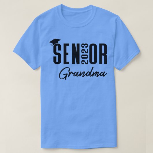 Graduation Cap & Tassel Class of 2023 Senior Grand T-Shirt (Design vorne)