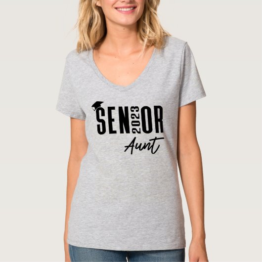 Graduation Cap Tassel Class of 2023 Senior Tunt  T-Shirt (Vorderseite)