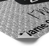 Graduation Cap Tassel Ich machte es lustiges Poste Poster (Ecke)