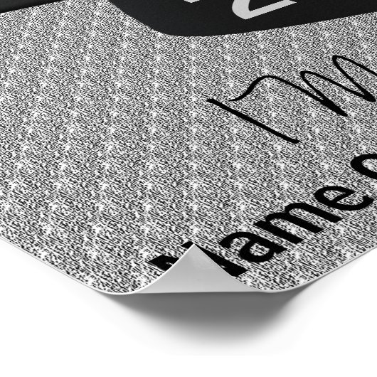 Graduation Cap Tassel Ich machte es lustiges Poste Poster (Ecke)