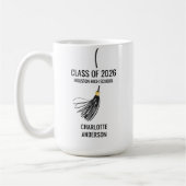 Graduation Cap Tassel Kaffeetasse (Links)