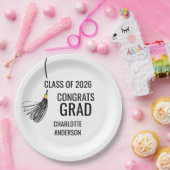 Graduation Cap Tassel  Pappteller (Party)