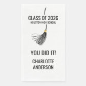 Graduation Cap Tassel Serviette (Vorderseite)
