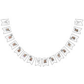 Graduation Cap with Bow School Years Photo Wimpelkette (Alle)