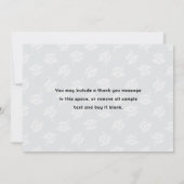 Graduation Caps Photo Thank You Message Cards Einladung (Rückseite)
