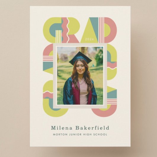 Graduation card class of 2026 celebration invitati einladung