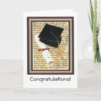 Graduation Card Karte