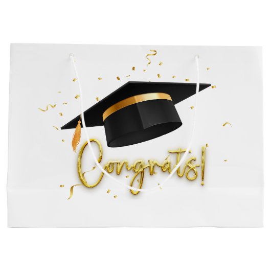 Graduation Celebration Collection Große Geschenktüte (Rückseite)