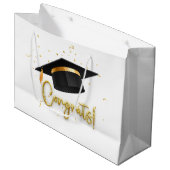Graduation Celebration Collection Große Geschenktüte (Vorderseite Schrägansicht)