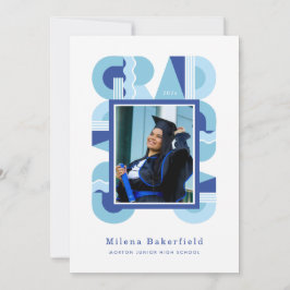 Graduation celebration invitation class of 2026 ankündigung