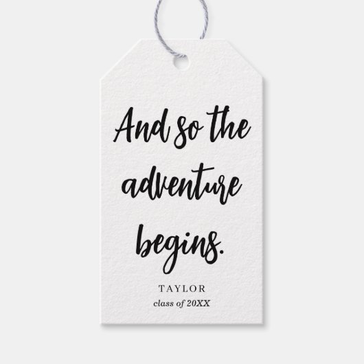 Graduation Centerpiece Grad Party 2026 Decoration Geschenkanhänger (Vorderseite)