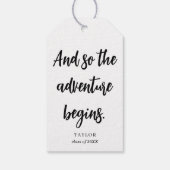 Graduation Centerpiece Grad Party 2026 Decoration Geschenkanhänger (Rückseite)