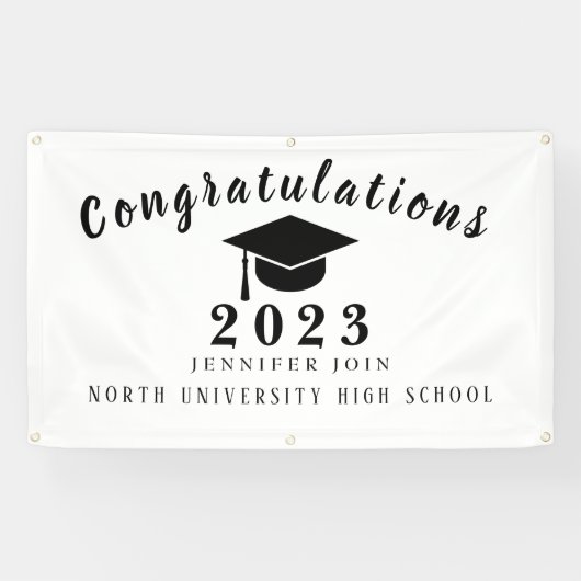 Graduation Class of 2023  Banner (Horizontal)