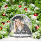 Graduation Class of 2025 Photo Schneekugeln (Weihnachten)