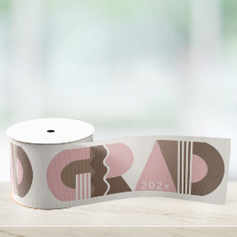 Graduation class of 2026 retro grosgrain ribbon ripsband