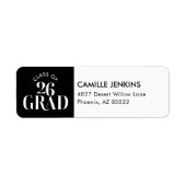 Graduation Class of 2026 Return Address Label (Vorne)